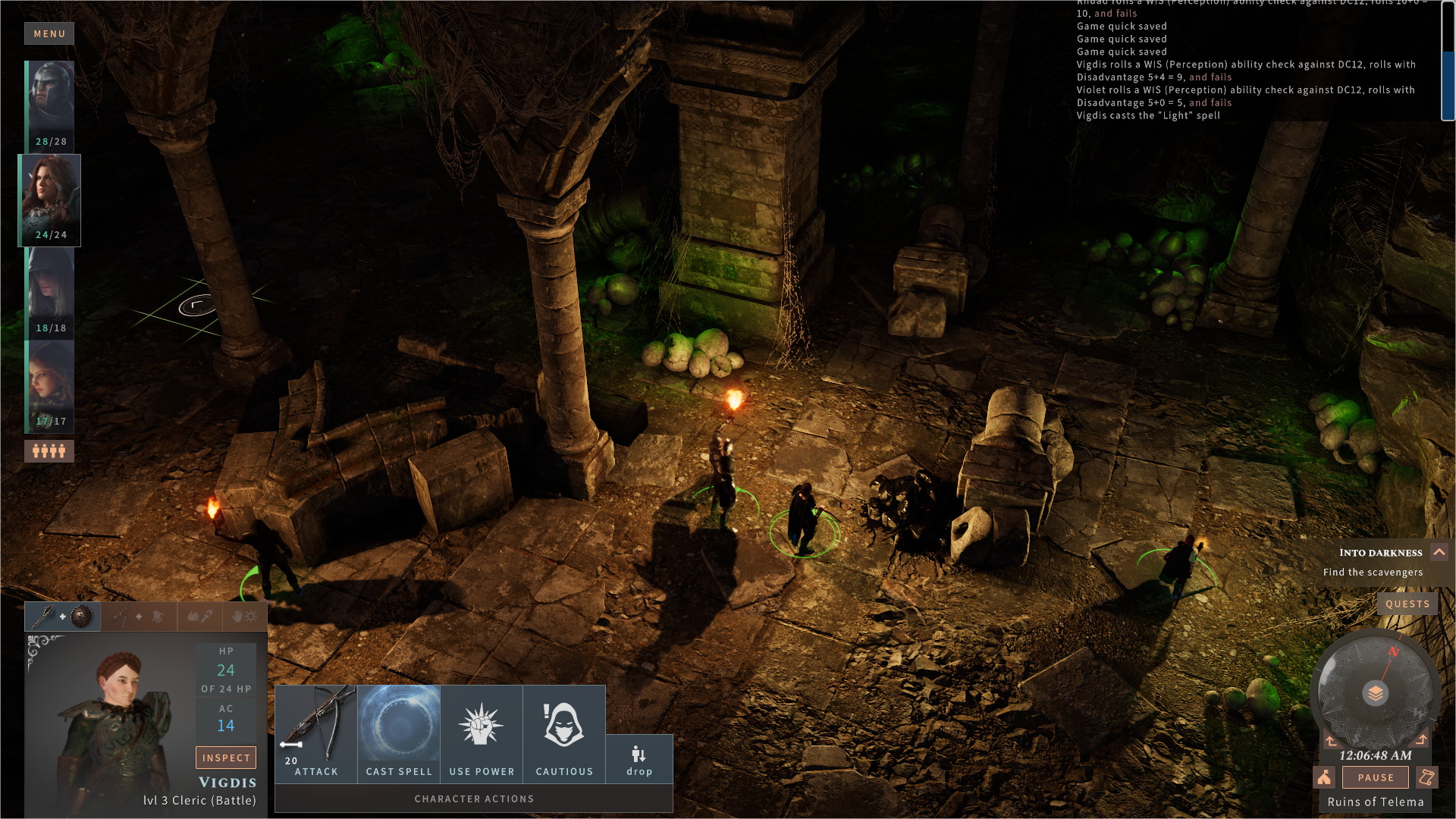 Solasta: Crown of the Magister - screenshot 1