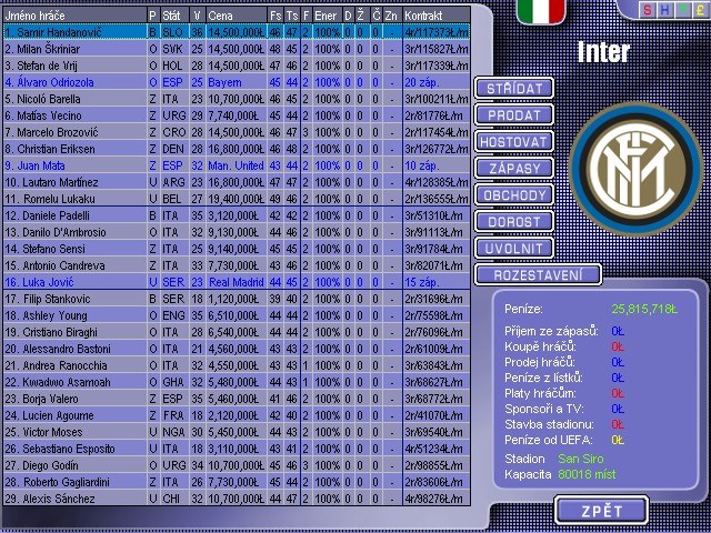 Czech Soccer Manager 2020 - screenshot 2