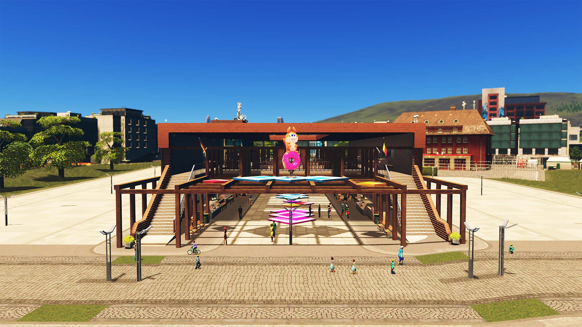 Cities: Skylines - Plazas & Promenades - screenshot 11