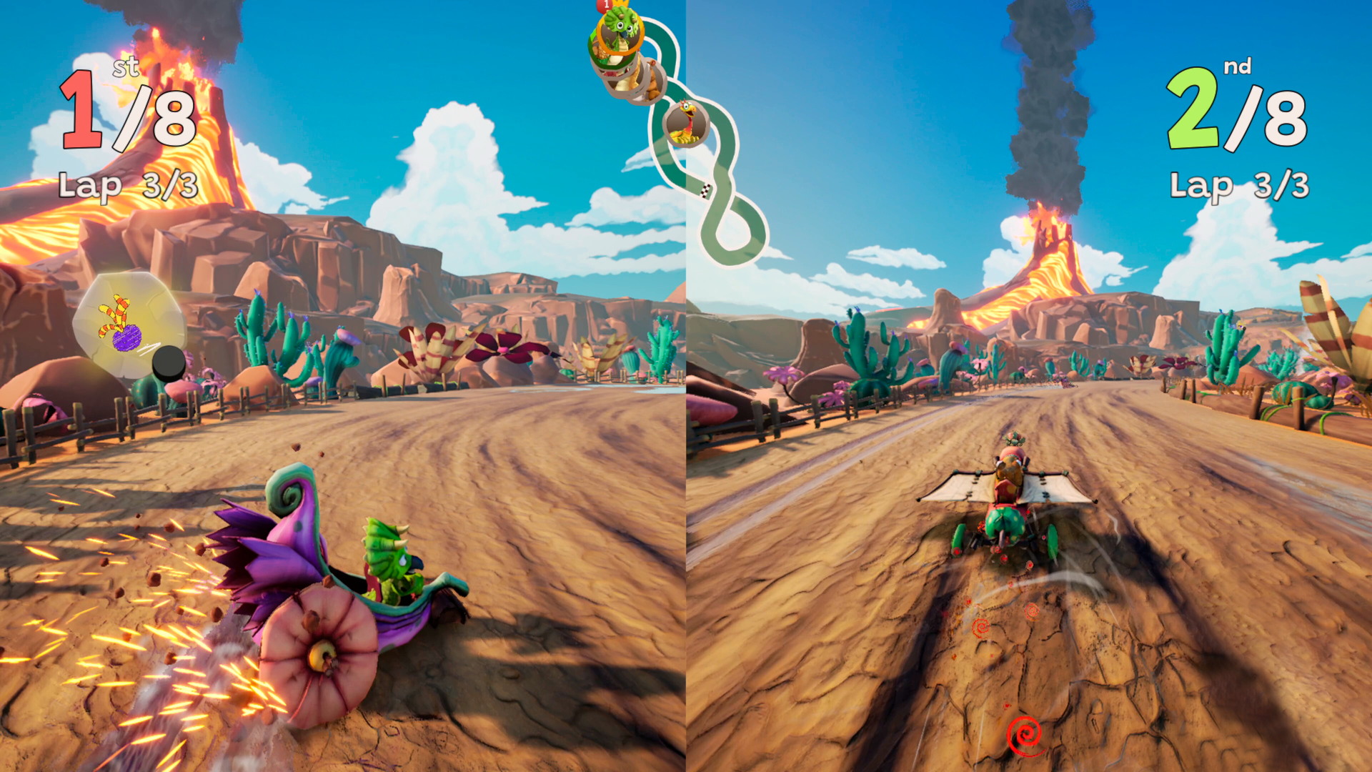 Gigantosaurus: Dino Kart - screenshot 1