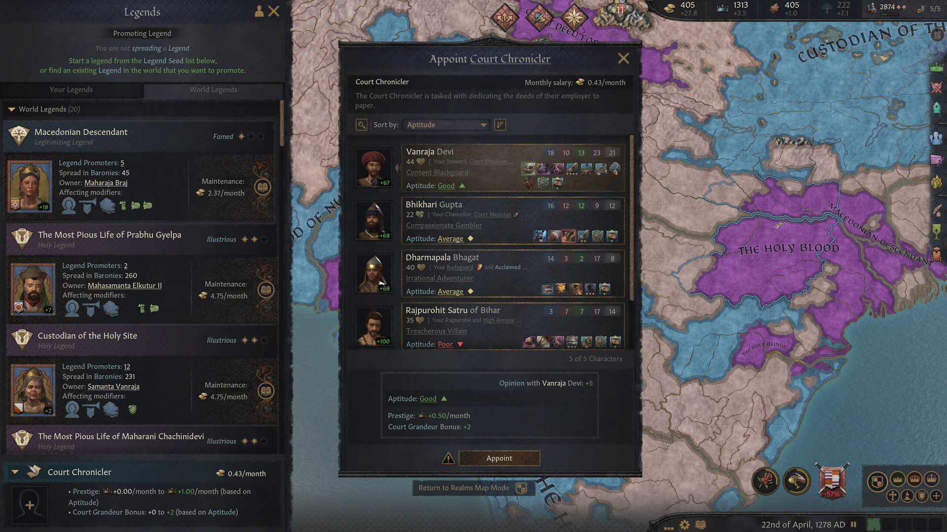 Crusader Kings III: Legends of the Dead - screenshot 2