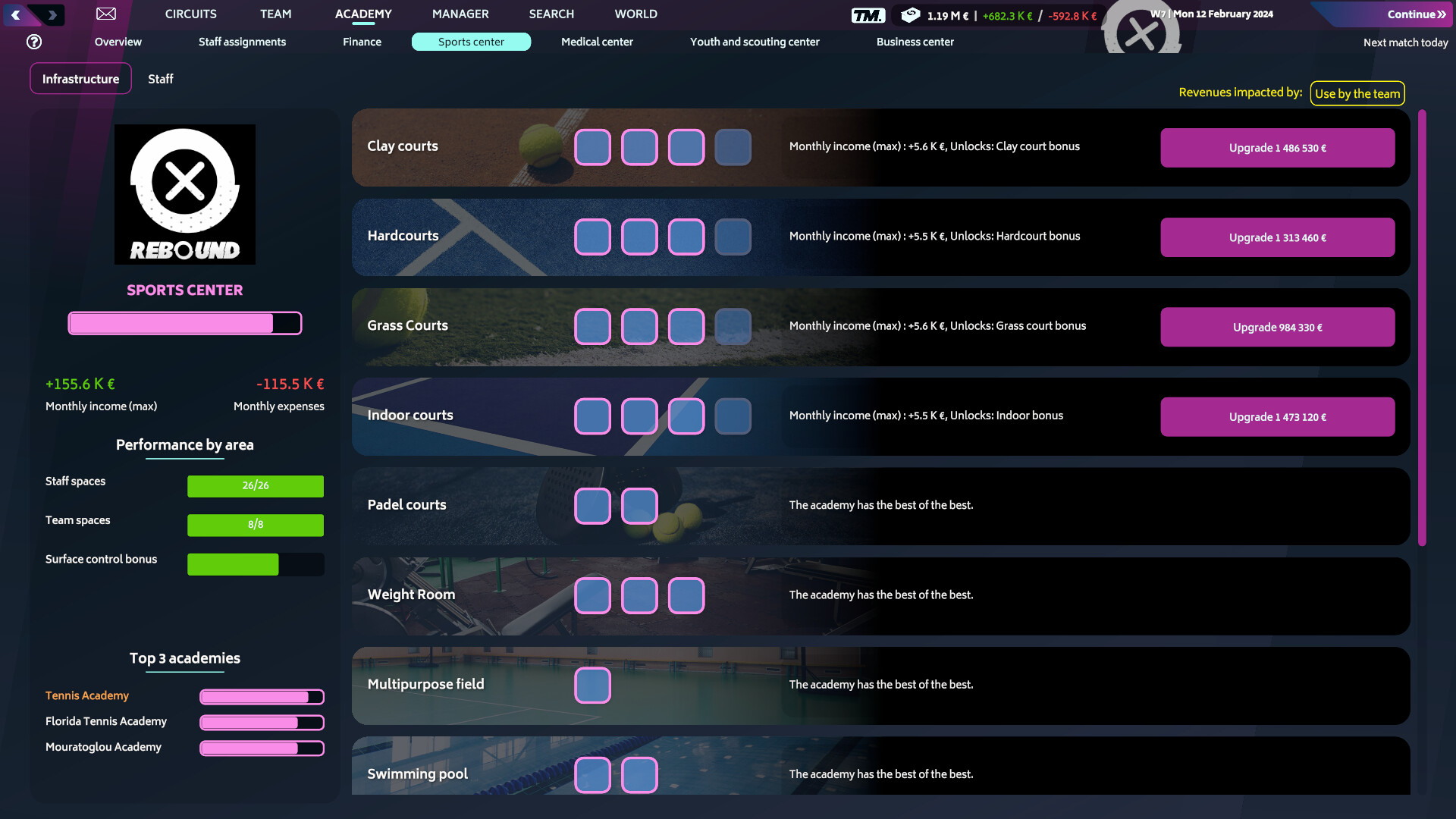 Tennis Manager 2024 - screenshot 6