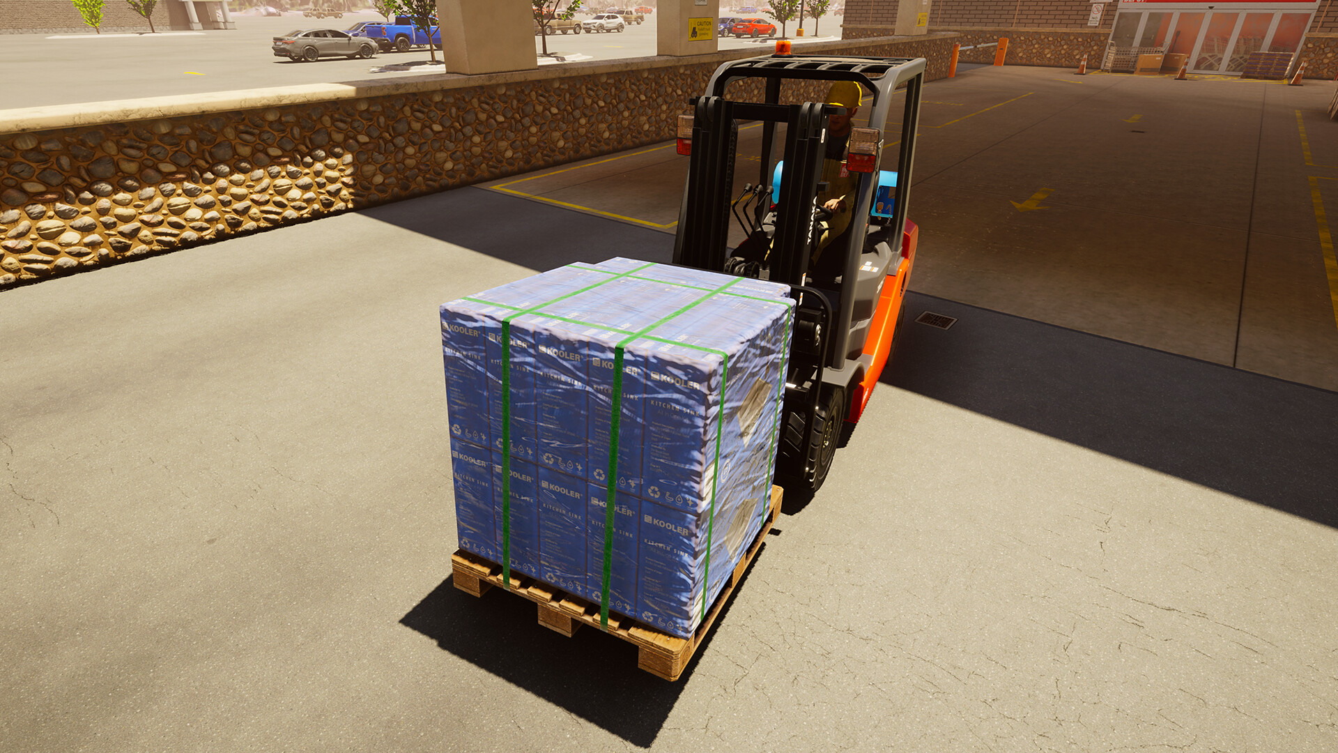 Forklift Simulator - screenshot 1