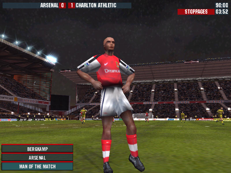 F.A. Premier League Stars 2001 - screenshot 20