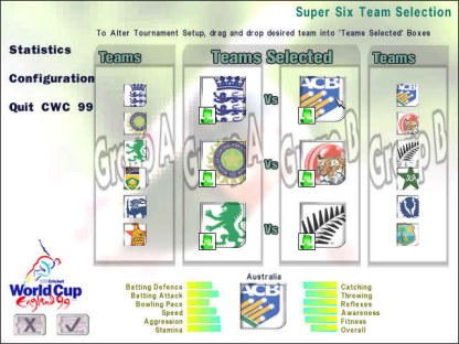 Cricket Wold Cup: England 99 - screenshot 35