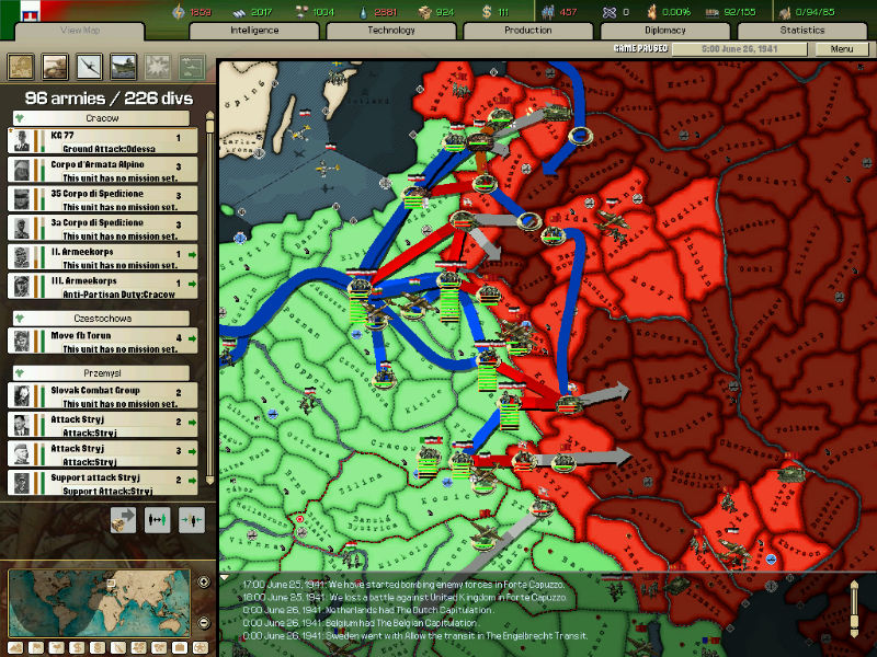 Hearts of Iron Anthology - screenshot 33