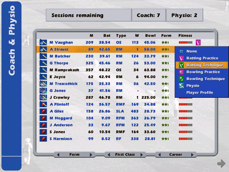 International Cricket Captain: Ashes Year 2005 - screenshot 15