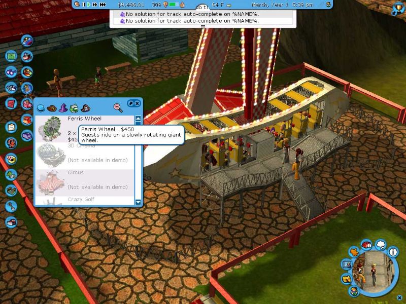 RollerCoaster Tycoon 3 - screenshot 2