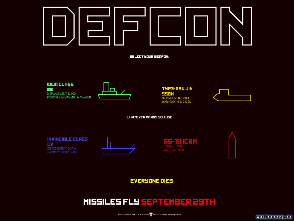 Defcon - Everybody dies - wallpaper 15