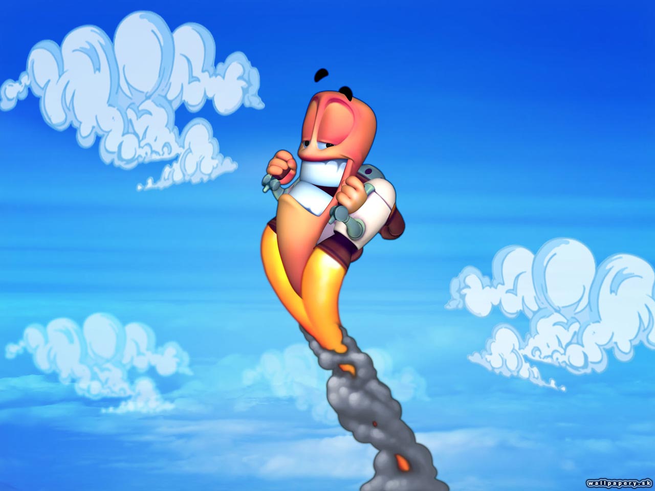 Worms 3D - wallpaper 4