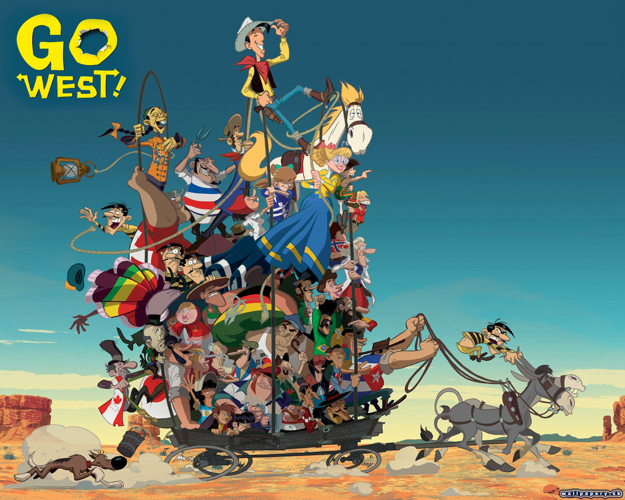 Lucky Luke: Go West! - wallpaper 4