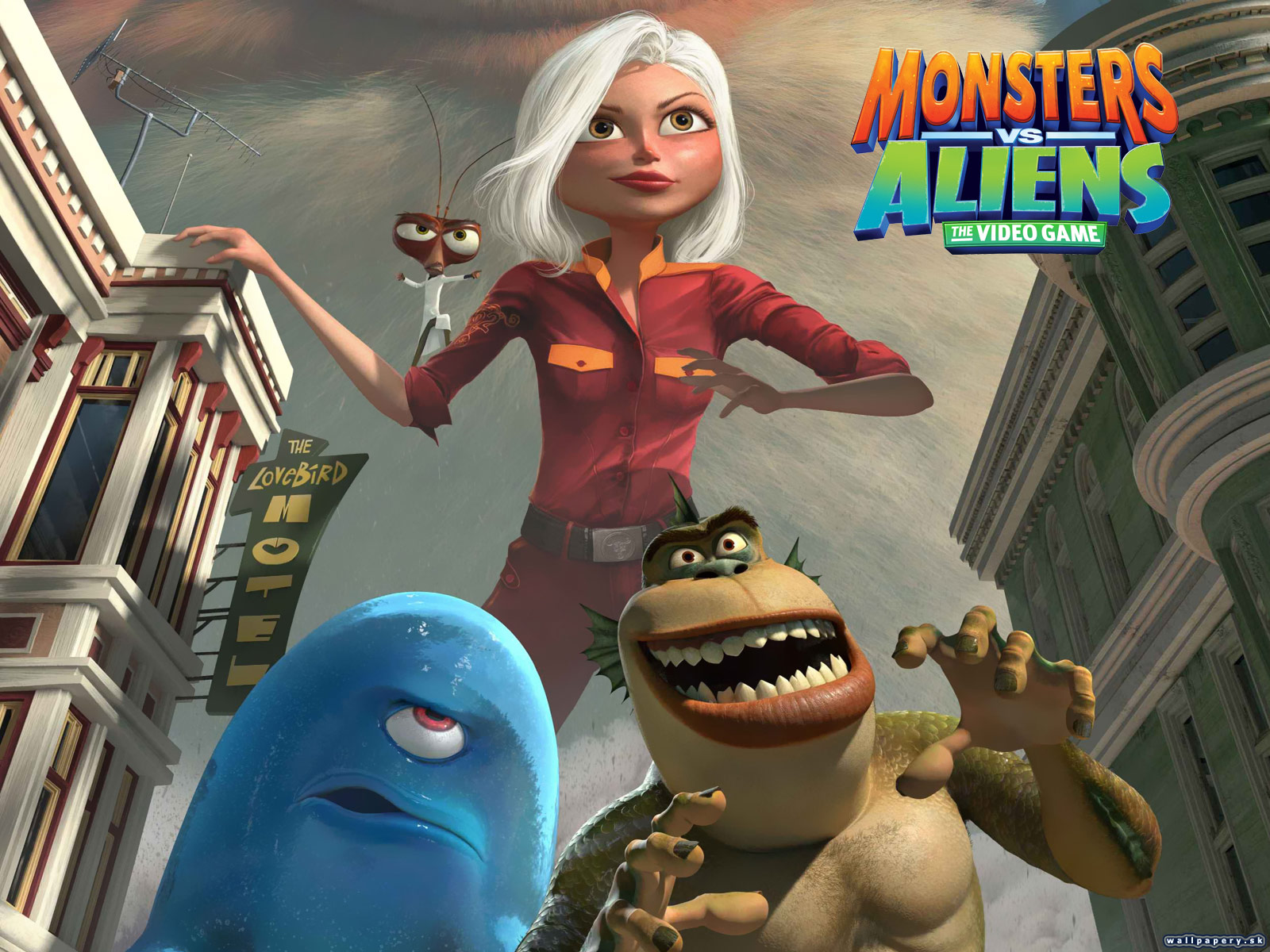 Monsters vs. Aliens - wallpaper 1