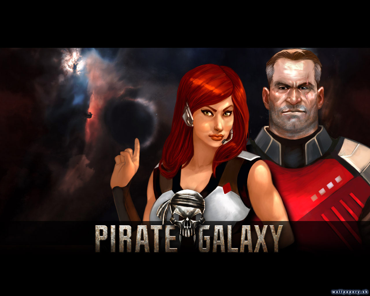 Pirate Galaxy - wallpaper 1