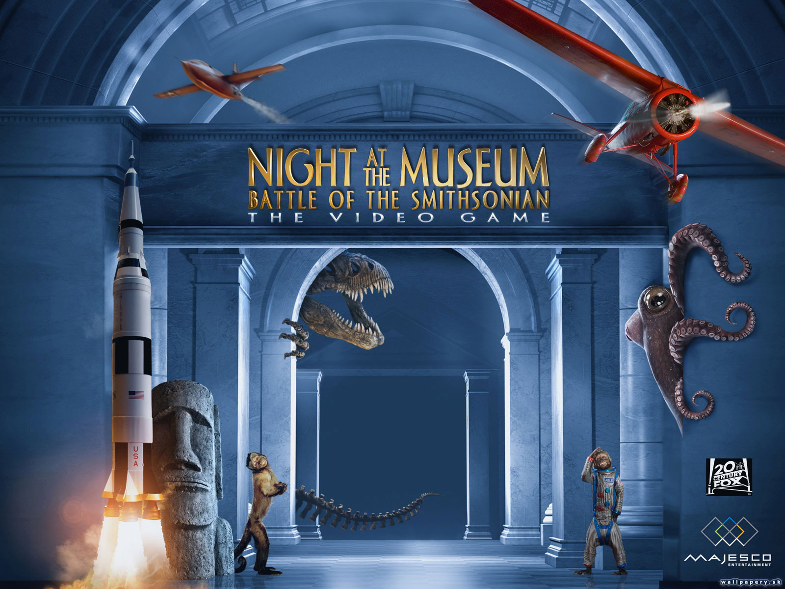 Night at the Museum: Battle of the Smithsonian - wallpaper 17