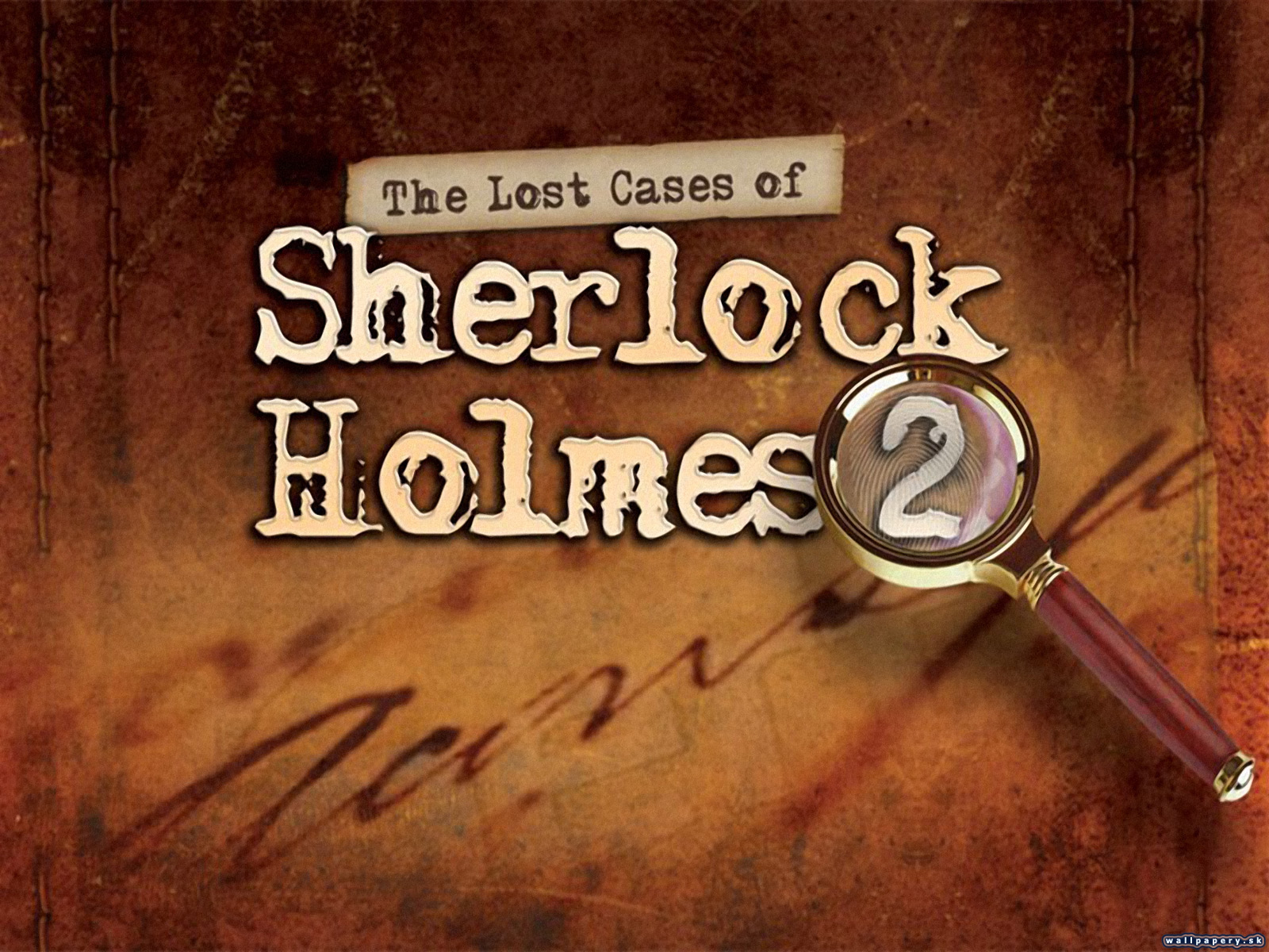 The Lost Cases of Sherlock Holmes 2 - wallpaper 1