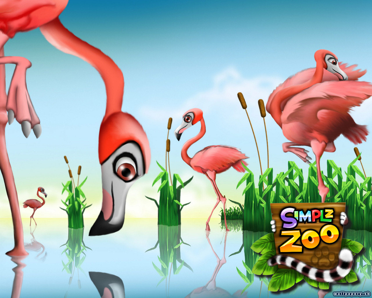 Simplz: Zoo - wallpaper 1