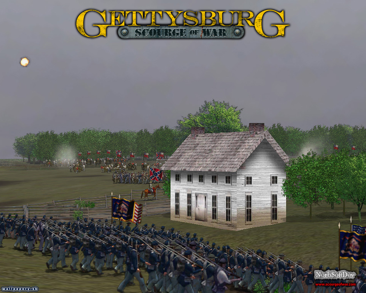 Scourge of War: Gettysburg - wallpaper 19