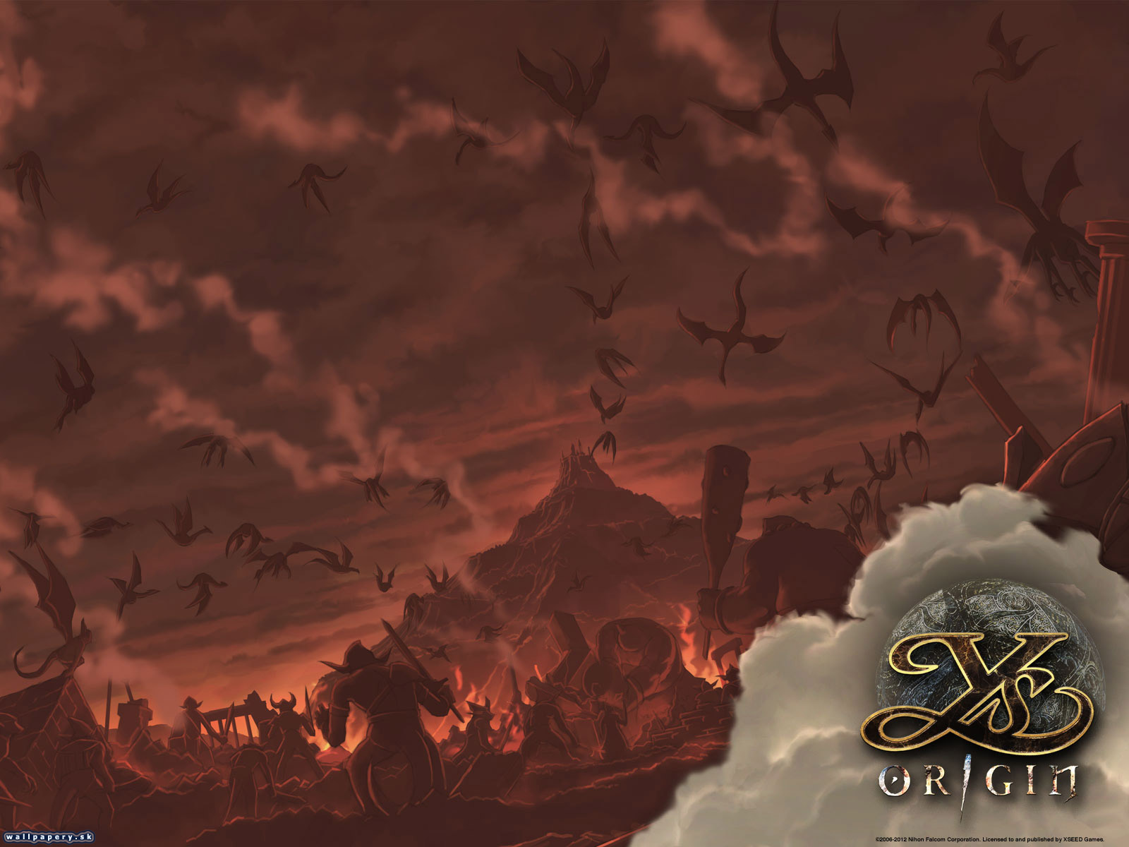 Ys Origin - wallpaper 4