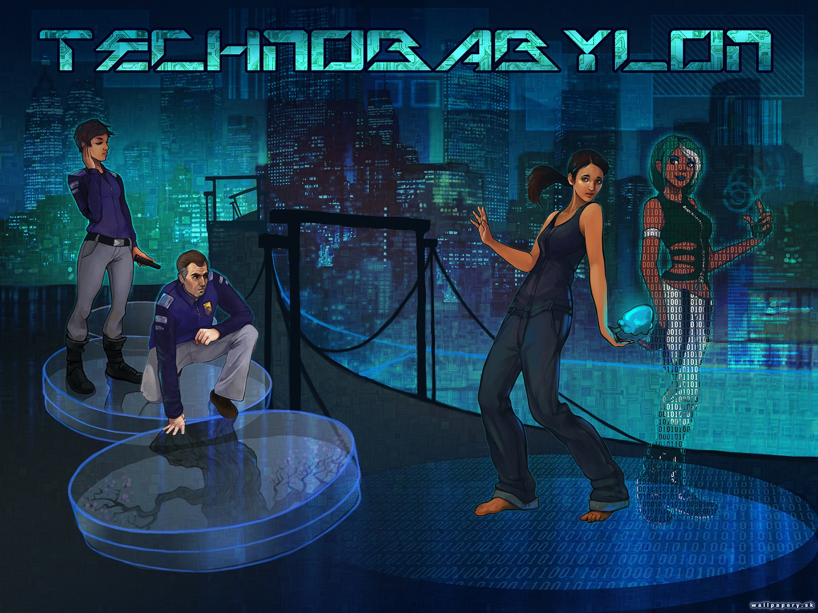 Technobabylon - wallpaper 1