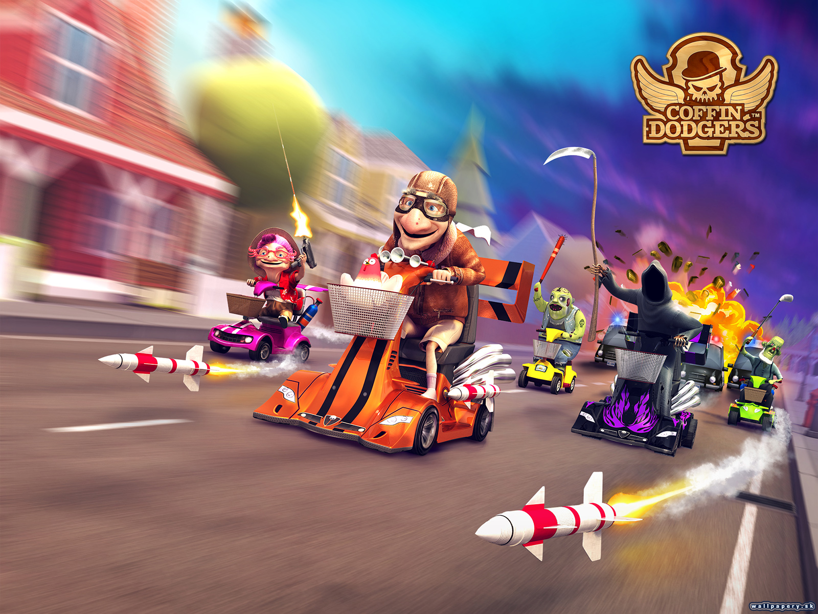 Coffin Dodgers - wallpaper 1