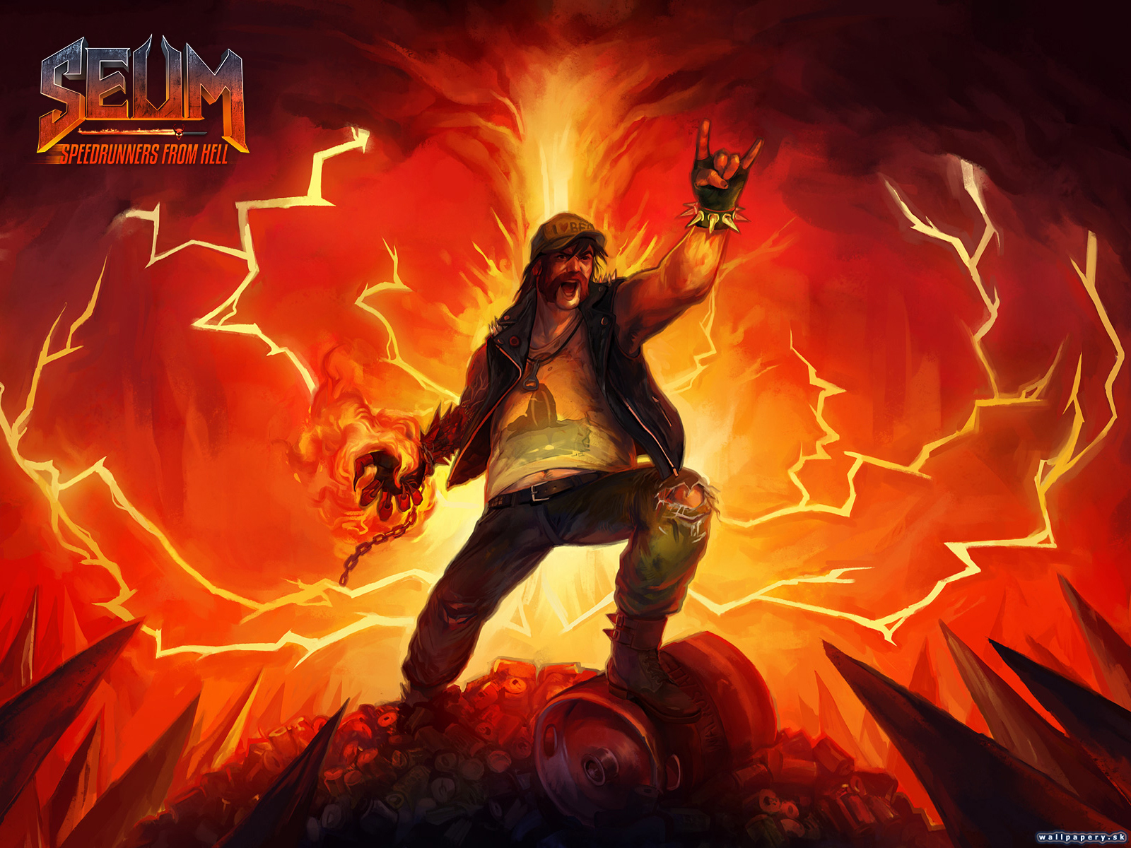 SEUM: Speedrunners from Hell - wallpaper 1