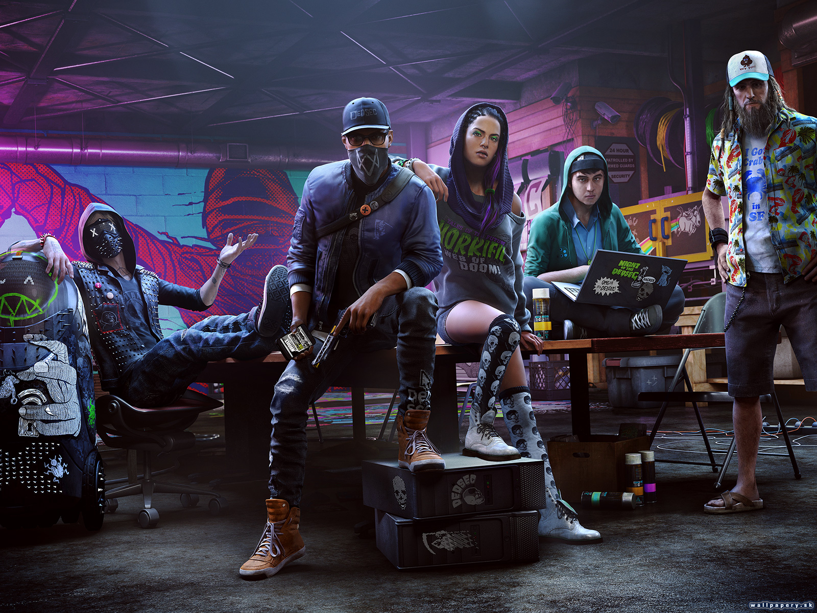 Watch Dogs 2 - wallpaper 1