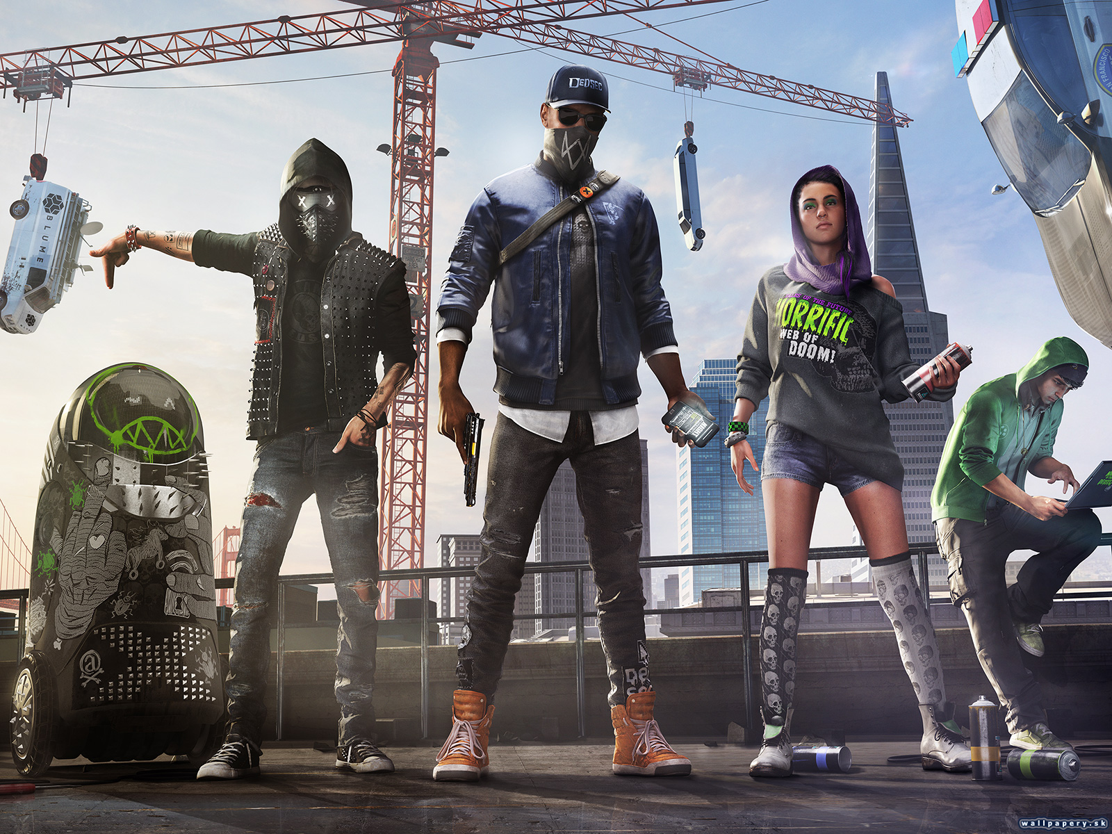 Watch Dogs 2 - wallpaper 2