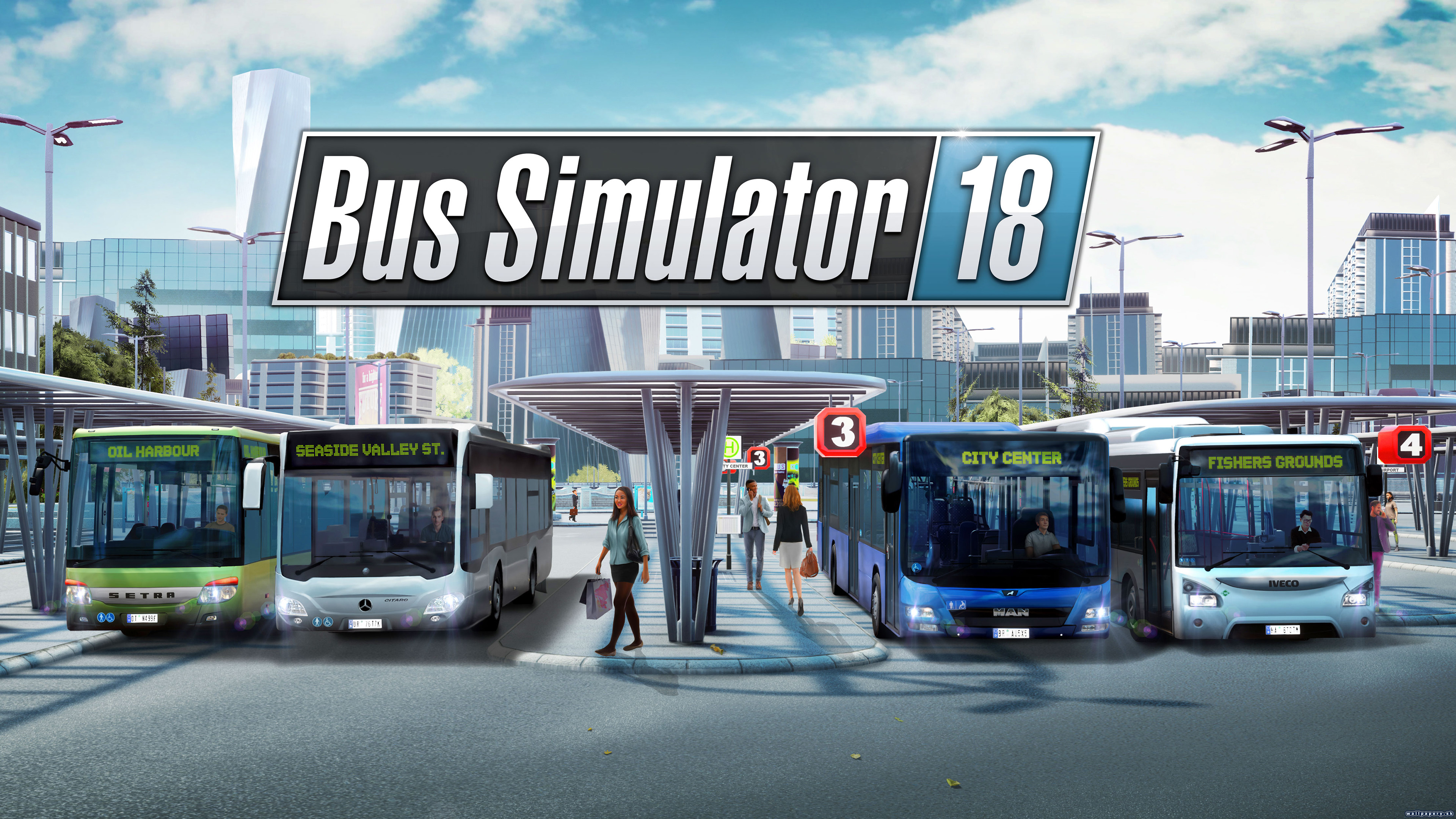 Bus Simulator 18 - wallpaper 1