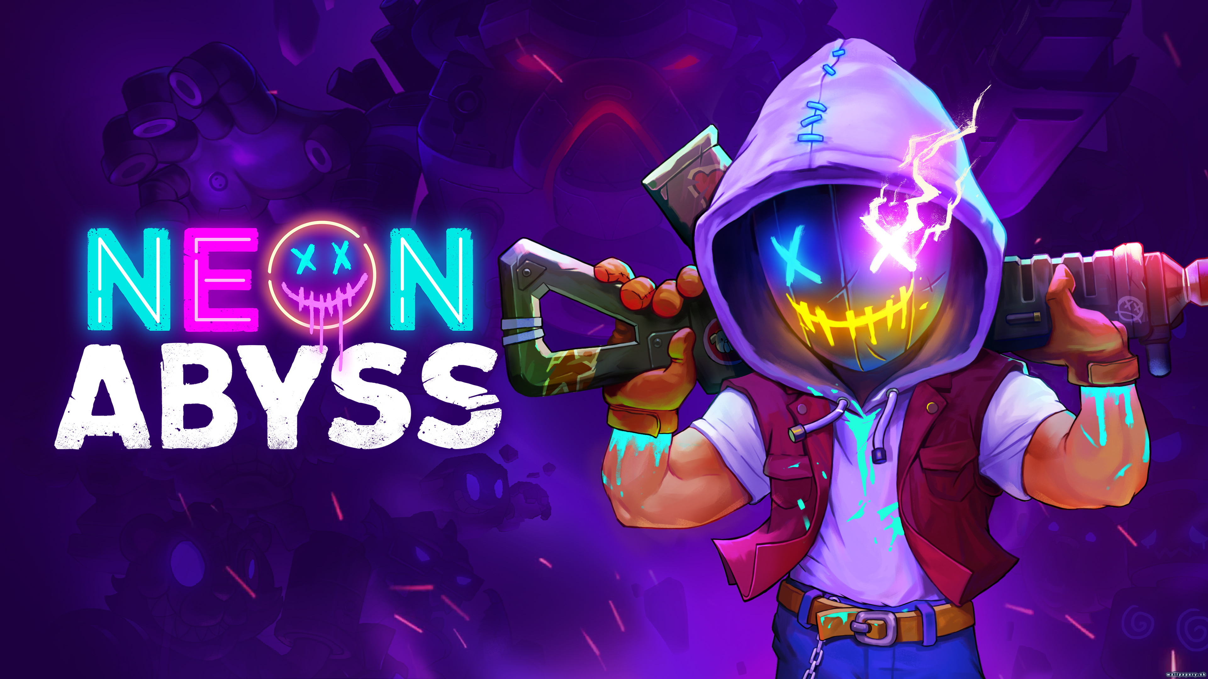 Neon Abyss - wallpaper 3