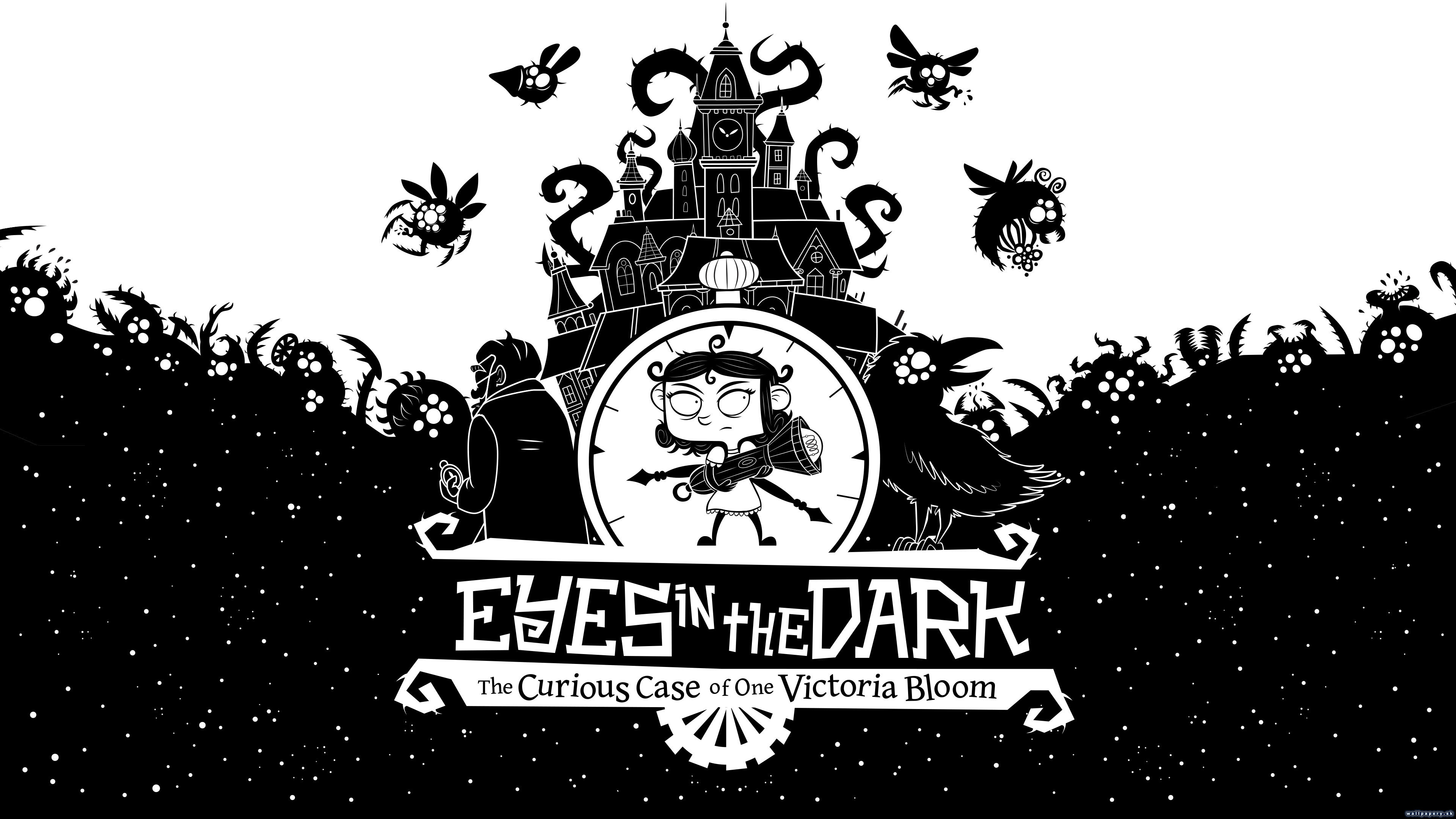 Eyes in the Dark - wallpaper 1