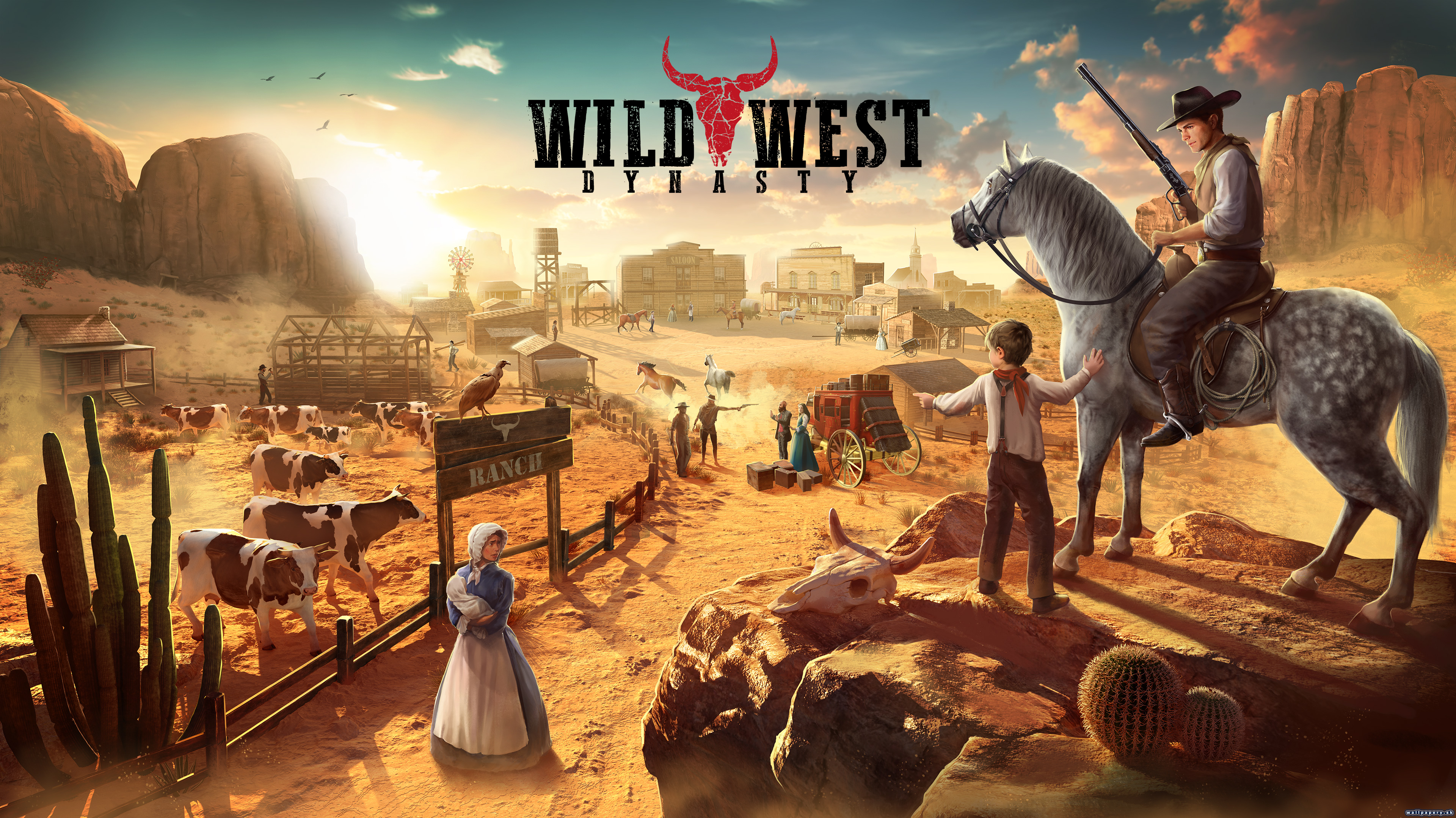 Wild West Dynasty - wallpaper 1