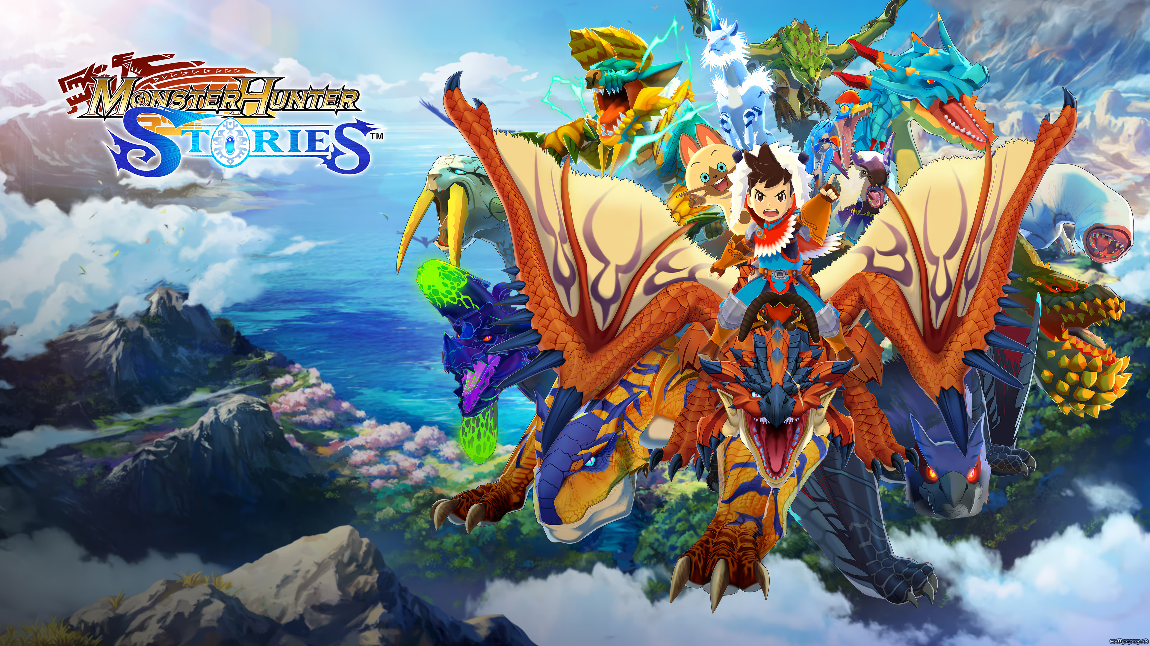 Monster Hunter Stories - wallpaper 1