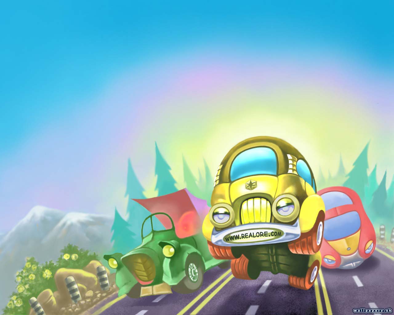 Tiny Cars 2 - wallpaper 1