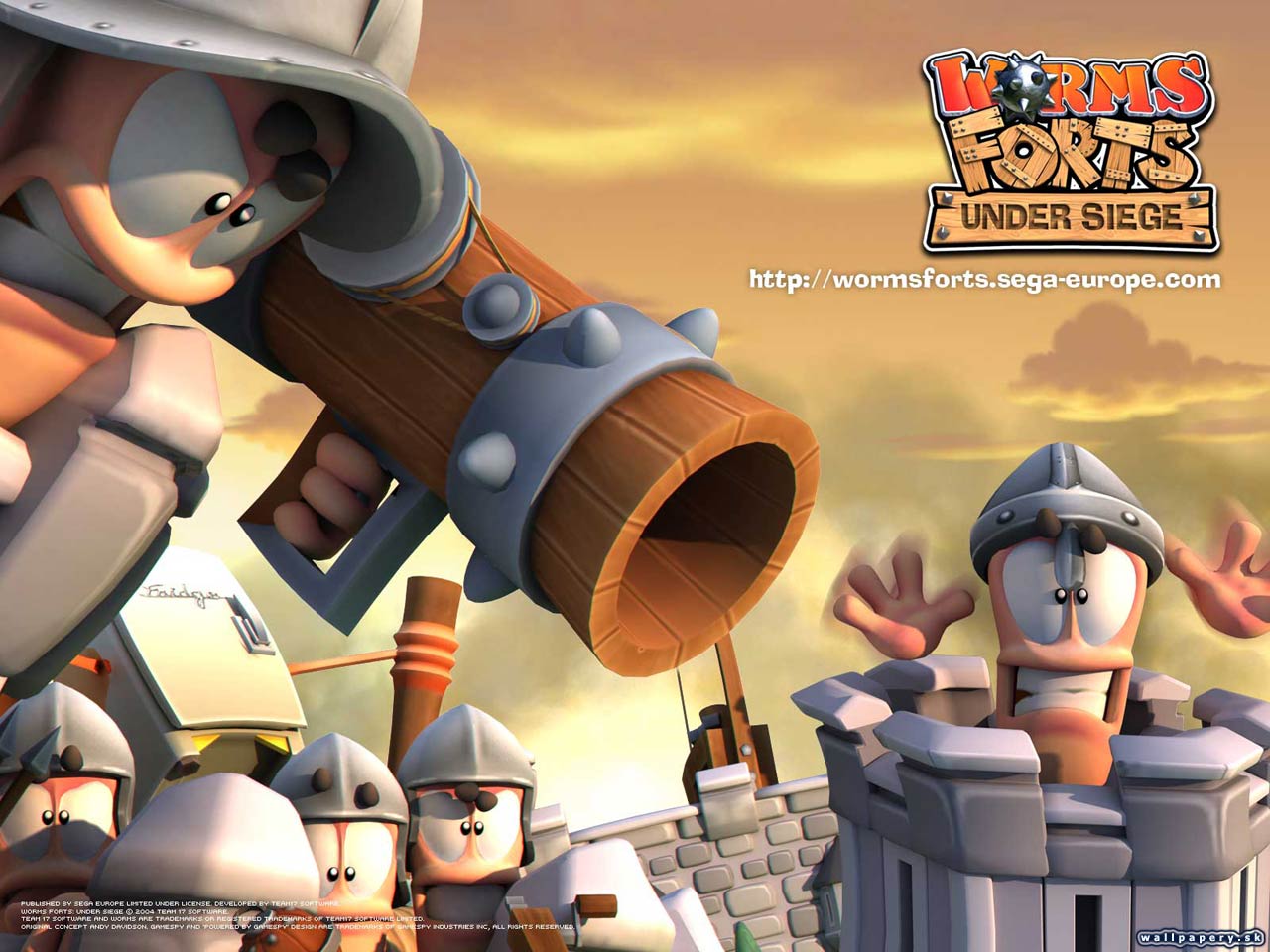 Worms: Forts Under Siege - wallpaper 14