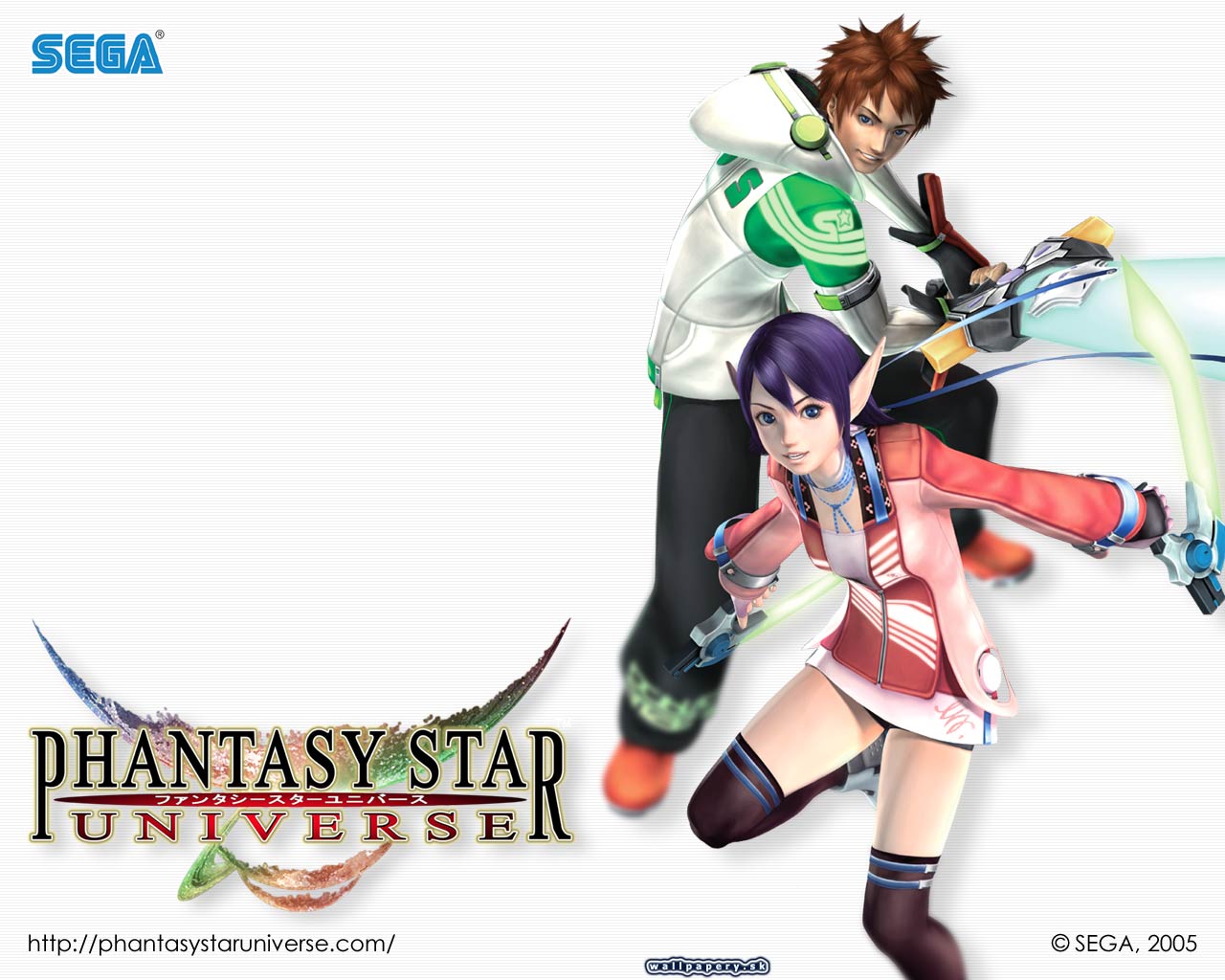 Phantasy Star Universe - wallpaper 1